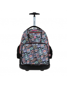 CHENSON Mochila con Ruedas Grande Mixco Happy Girl