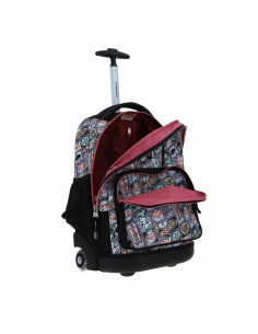 CHENSON Mochila con Ruedas Grande Mixco Happy Girl