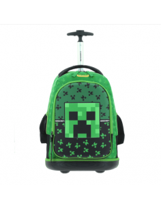 CHENSON Mochila con Ruedas Grande Dupper Minecraft