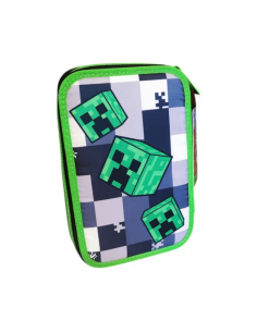 MOOVING Cartuchera 2 Pisos Minecraft