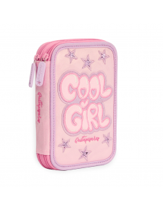 MOOVING Cartuchera 2 Pisos Quitapasares Cool Girl