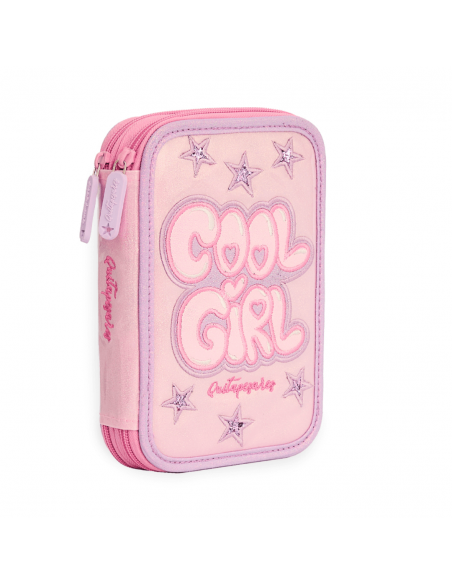 MOOVING Cartuchera 2 Pisos Quitapasares Cool Girl