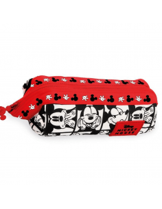 MOOVING  Cartuchera Open Mickey Mouse