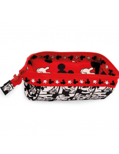 MOOVING  Cartuchera Open Mickey Mouse