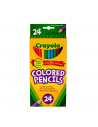 Lápices de colores largos 24 uds, CRAYOLA