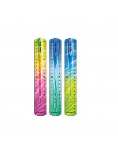 MAPED Regla Flexible Twist Decorada 15 cm