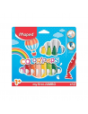 MAPED Marcadores Jumbo 12 Color Peps