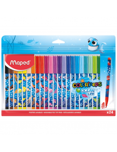 MAPED Marcadores Ocean Deco 24 colores