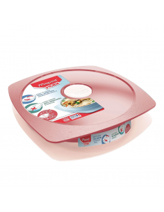 Concept, Plato para Alimentos color rojo, MAPED