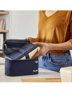 MILAN Lonchera Bolsa Isotérmica Capacidad 1.5L 1918 Azul