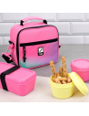 MILAN Lonchera Bolsa Isotermica Capacidad 3.5L Sunset Rosa