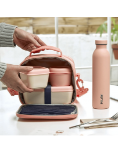 MILAN  Lonchera Bolsa Isotérmica Capacidad 3.5L Sunset 1918 Rosa