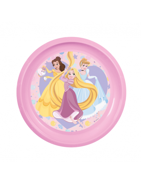 STOR Plato PP Princesa Disney Verdadero