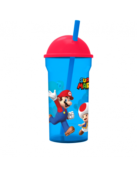 Vaso Transparente Super Mario