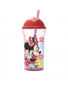 STOR  Vaso Transparente Minnie Mouse Primaveral