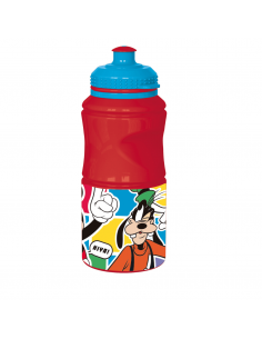 STOR Botella Deportiva con Agarrador Mickey Mouse Mejor Juntos