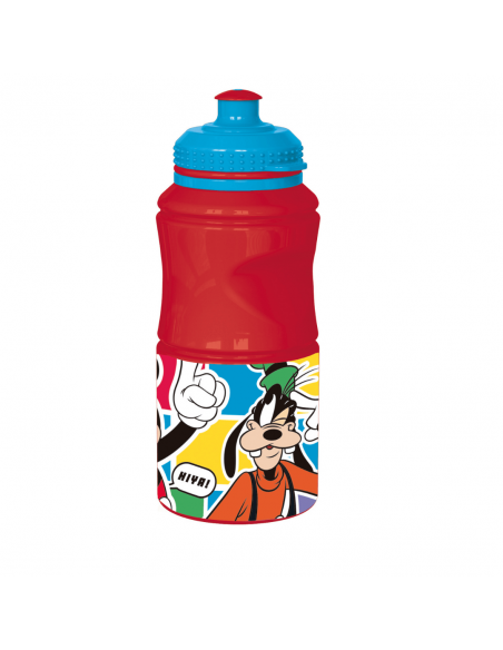 STOR Botella Deportiva con Agarrador Mickey Mouse Mejor Juntos