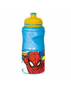 STOR Botella Deportivo con Agarrador Spiderman Midnigth Flyer