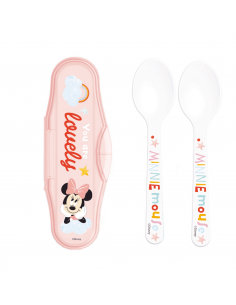 STOR Set de Cuchara para Viajes Conjunto Minnie Mouse