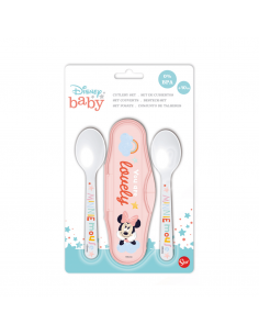 STOR Set de Cuchara para Viajes Conjunto Minnie Mouse