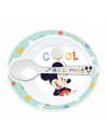 STOR Set de Platillo de2 Piezas para niños Mickey Mouse