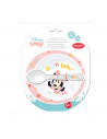 STOR  Set de Platillo de 2 Piezas para Niñas Minnie Mouse STOR