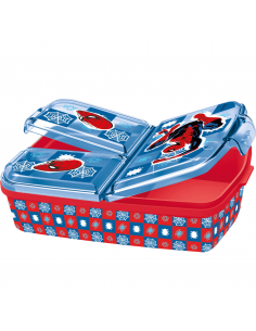 STOR Táper Multicompartimentos Spiderman Arácnido
