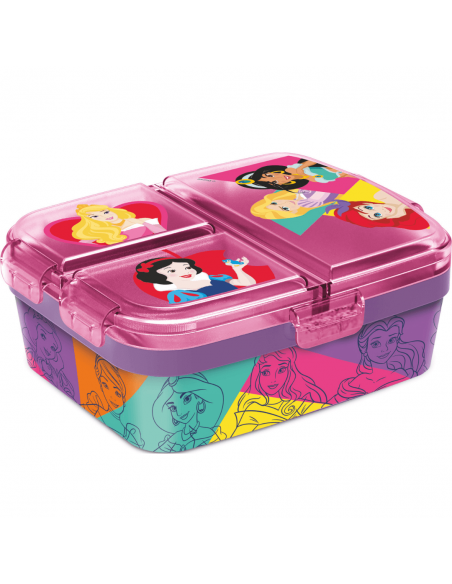 STOR Táper Multicompartimentos Princesas Disney