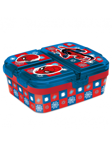STOR  Táper Multicompartimentos Spiderman Arácnido XL