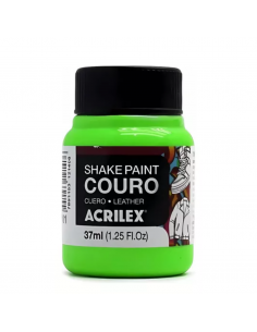 ACRILEX Pintura para Cuero Color Verde 37ml