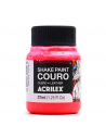 ACRILEX Pintura de Cuero Color Rojo 37ml