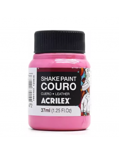 ACRILEX Pintura para Cuero Color Rosa Chicle 37ml