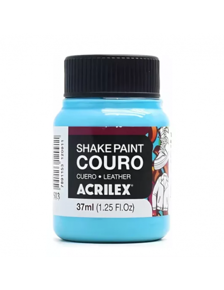 ACRILEX Pintura de Cuero Color Azul Cielo 37ml