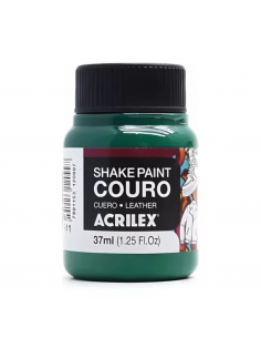 ACRILEX Pintura de Cuero Color Verde Bandera 37ml