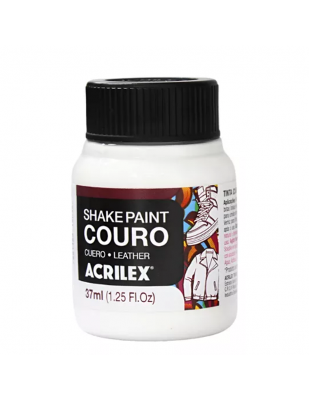 ACRILEX Pintura para Cuero Color Blanca 37ml