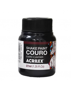ACRILEX Pintura para Cuero Color Negro 37ml