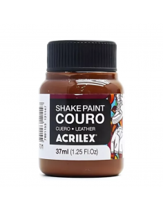 ACRILEX Pintura para Cuero Color Marrón 37ml