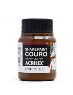 ACRILEX Pintura de Cuero Color Chocolate 37ml