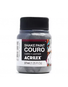 ACRILEX Pintura para Cuero Color Gris 37ml