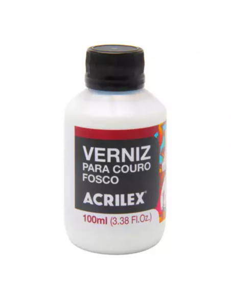 ACRILEX Barniz Mate para Cuero 100ml