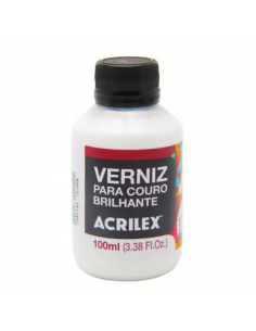 ACRILEX Barniz Brillante para Cuero 100ml