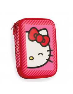 MOOVING Estuche Doble Eva Hello Kitty 2025