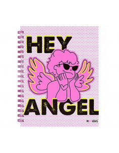 Cuaderno Tamaño Carta Cuadriculado Rocker MOOVING -JOBBI