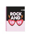 Cuaderno Tamaño Carta Cuadriculado Rocker MOOVING -JOBBI