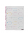 Cuaderno Tamaño Carta Cuadriculado Pusheen MOOVING - JOBBI