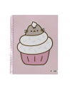MOOVING Cuaderno Tamaño Medio Oficio Cuadriculado Pusheen - JOBBI