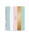 MOOVING Cuaderno Tamaño Medio Oficio Cuadriculado Chic