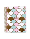 MOOVING Cuaderno Tamaño Medio Oficio Cuadriculado Chic