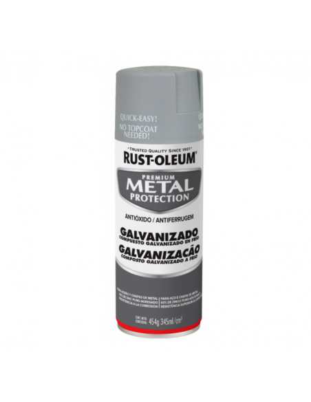 Metal Protection Compuesto Galvanizado en Frío Color Gris, RUST-OLEUM