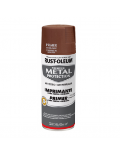 Metal Protección Imprimante Anticorrosivo en Aerosol, Metal Oxidado Rojo, RUST-OLEUM